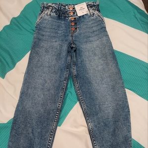 Abercrombie Kids Mini Mom jeans